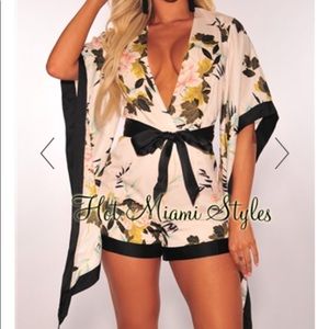 Floral romper